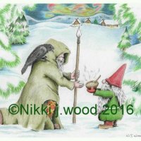 odin and the tomte ( mythology website christmas comp entry) odin and the tomte (mythology website comp entry )