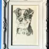 small portrait in graphite pencil (commission)