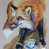 gypsie tea drawing on paper 11im x14in £25 &2 post.(reduced price due to edge of paper damage contact me for more info ) gypsie tea drawing on paper 11im x14in £25 &2 post (reduced price due to edge of paper damage contact me for more info )