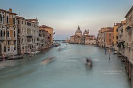 View of the Grand Canal after Sunset