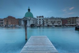 Gondola Moorings on the Grand Canal