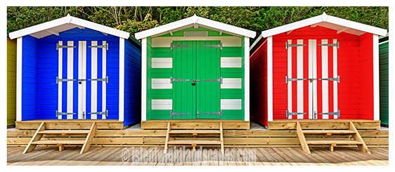 Beach huts