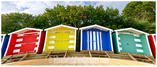 Beach huts