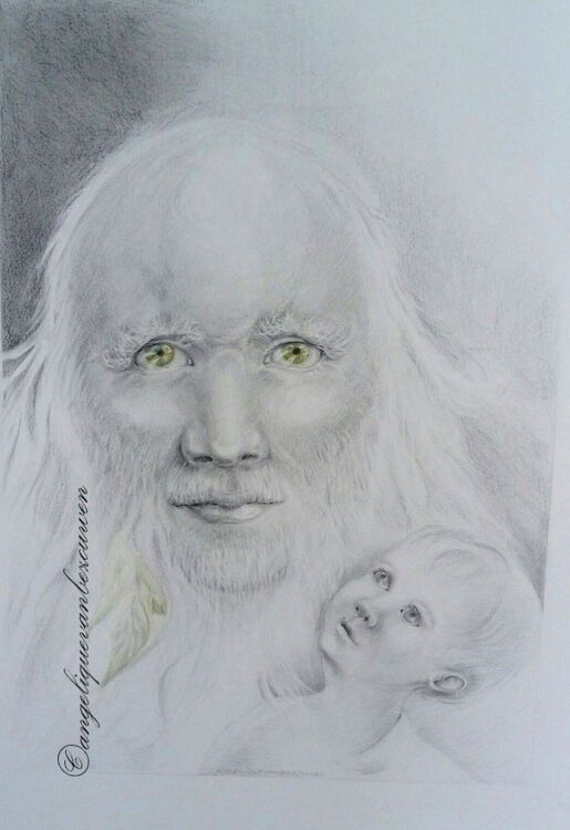 Spirit guide with child