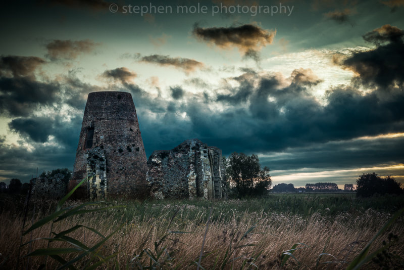 St Benets Abbey at dawn