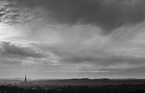 The Cathedral from Old Sarum