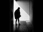 A shadowy entrance