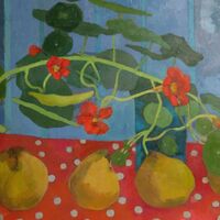 Quinces and Nasturtiums