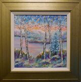 Lomond winter sunset SOLD