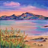 Mull from Tiree. SOLD