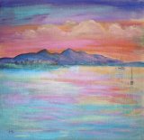 Sunset at Connell, Argyll SOLD