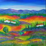 Tuscany summer lavender