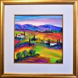 Tuscany summer morning
