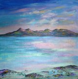 Arran summer evening SOLD