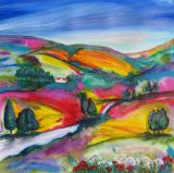 Road through the hills