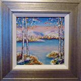 Snow by the loch SOLD