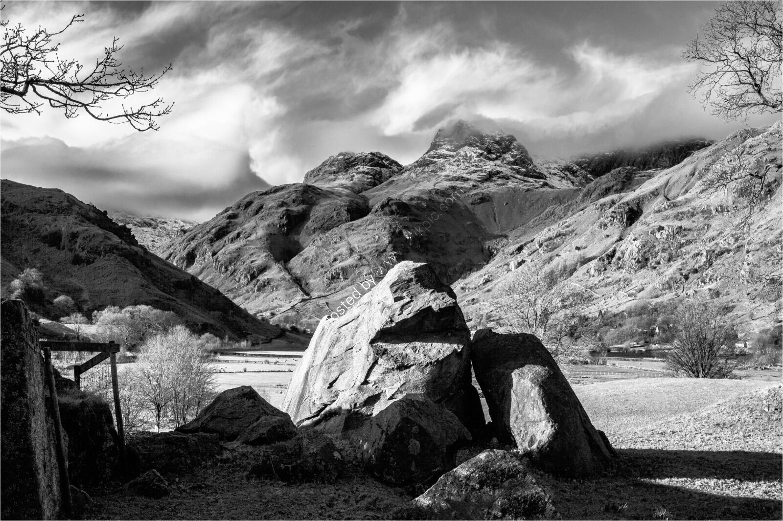 The Langdale Boulders