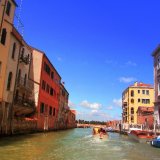Venice from water taxi