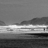 Perranporth beach summer