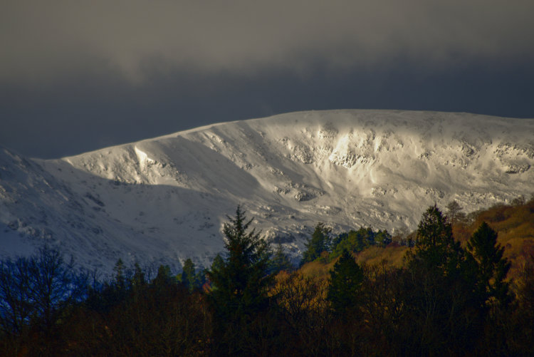 A cold dark December day