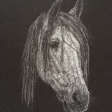 Framed Original for sale - IMG0037 - size A4 - £70