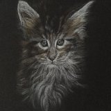 Framed Original for sale - IMG0036 - size A4 - £60