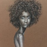 'Crowning Glory' Framed Original For Sale - IMG0043 Size A4 £120