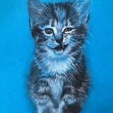 'Cheeky Chappie' Framed Original For Sale - IMG0077 size A4 - £70