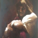 New born, 30x40