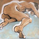 Reclining, 51x51