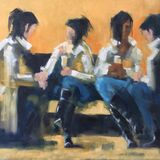 Conversation 4, 61x51