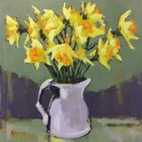 Daffodils, 48x48, £290