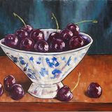 Dark cherries, 30x40 £160