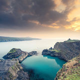 Above The Blue Lagoon At Abereiddy