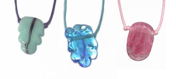 Blue Pink Necklaces