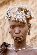Young Girl, Mursi Tribe