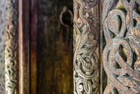 Medieval doorway, Borgund