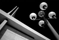 Looking up, St Mary's Cathedral, San Francisco.