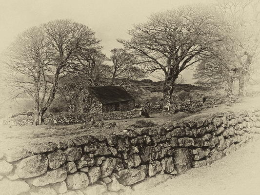 Emsworthy Barn Winter
