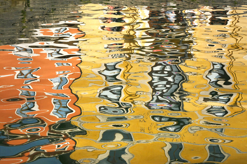 Dali-esque Harbour Reflections