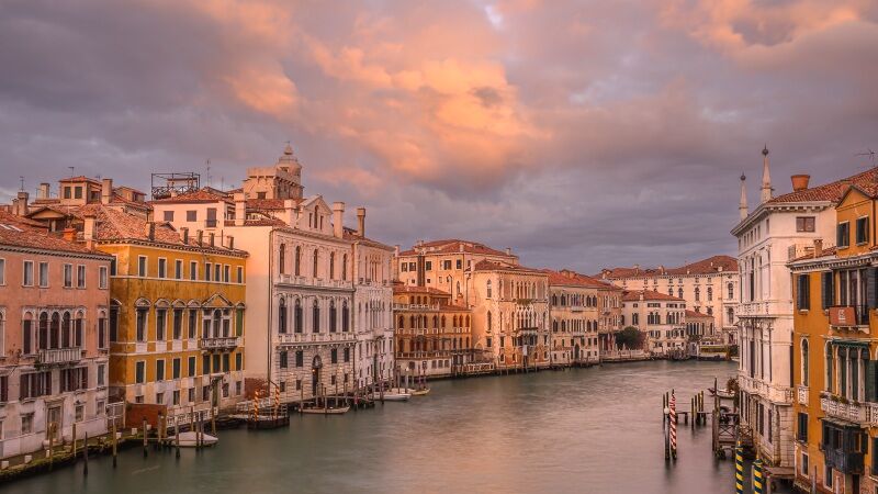 Dawn from the Accademia bridge