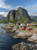 Lofoten fishing huts, Reine