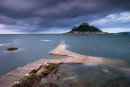 Storm brewing over St Michaels Mount
