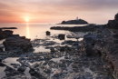 Summer's evening at Godrevy