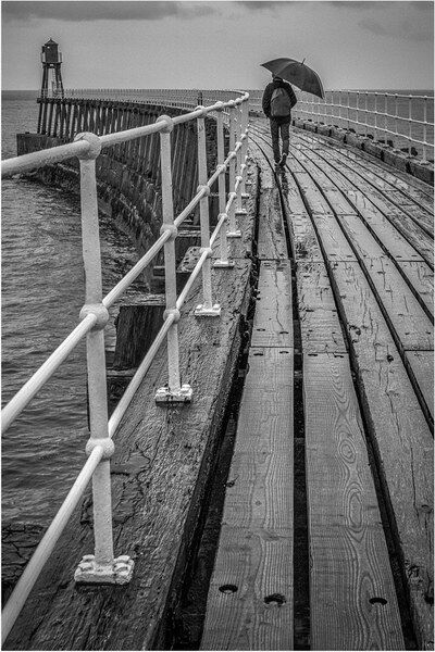 Wet Evening, Whitby