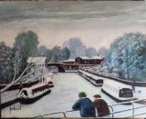 Do you remember when .......Bridgewater Canal, Lymm. ORIGINAL SOLD
