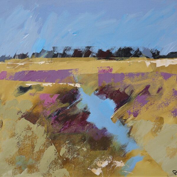 Common land. Acrylic on canvas. 40x45cm