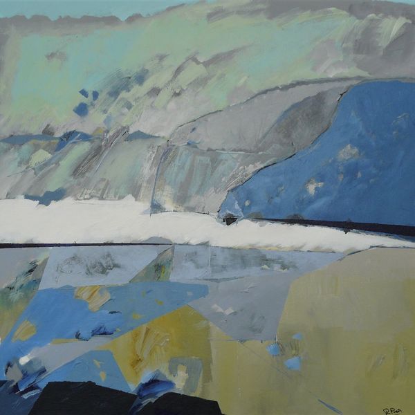 Near Ravenscar. 70x70cm.