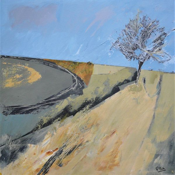 Winter tree. 50x50cm