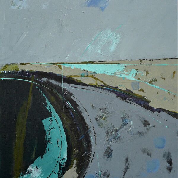 River memories.40x50cm